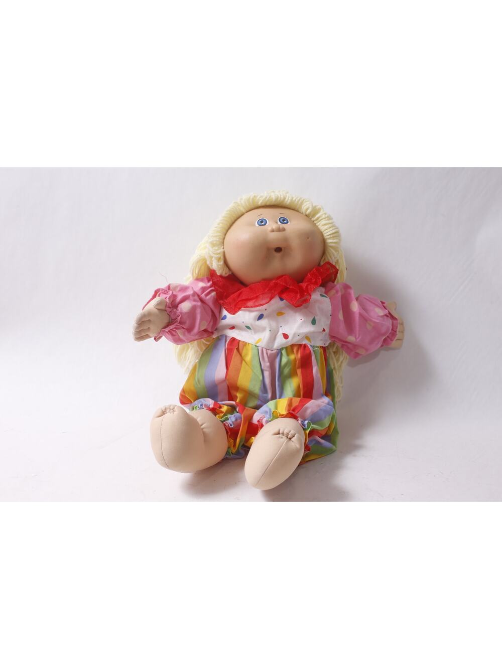 Cabbage Patch Kids Doll in Rainbow-Striped Clown Costume ~ 260608-WH 471